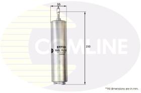 COMLINE EFF160 - FILTRO COMBUSTIBLE