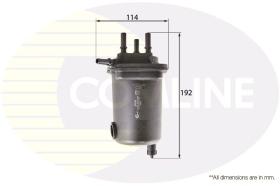 COMLINE EFF180 - FILTRO COMBUSTIBLE