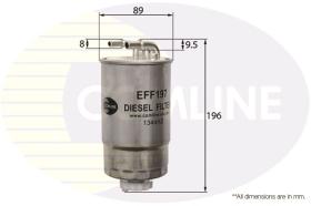 COMLINE EFF197 - FILTRO COMBUSTIBLE