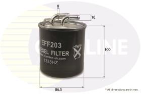 COMLINE EFF203 - FILTRO COMBUSTIBLE