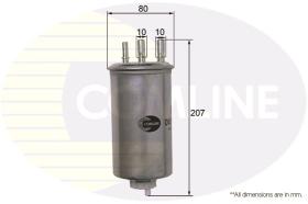 COMLINE EFF244 - FILTRO COMBUSTIBLE