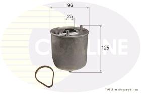 COMLINE EFF246 - FILTRO COMBUSTIBLE