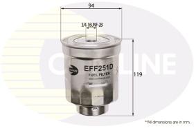 COMLINE EFF251D - FILTRO COMBUSTIBLE