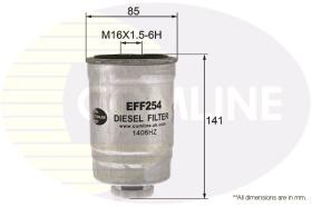 COMLINE EFF254 - FILTRO COMBUSTIBLE