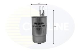 COMLINE EFF281D - FILTRO COMBUSTIBLE