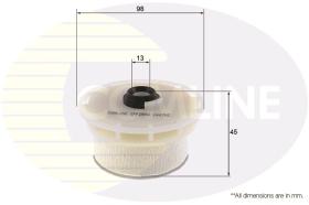 COMLINE EFF289D - FILTRO COMBUSTIBLE