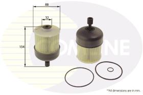 COMLINE EFF307D - FILTRO COMBUSTIBLE