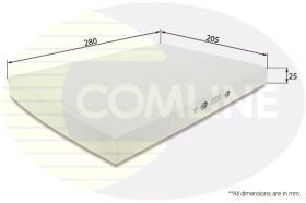 COMLINE EKF112 - FILTRO HABITACULO