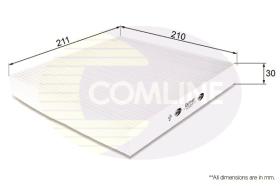 COMLINE EKF149 - FILTRO HABITACULO