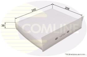 COMLINE EKF161 - FILTRO HABITACULO