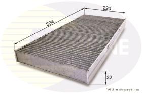 COMLINE EKF250A - FILTRO HABITACULO