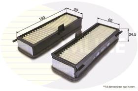 COMLINE EKF281 - FILTRO HABITACULO