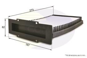 COMLINE EKF283 - FILTRO HABITACULO