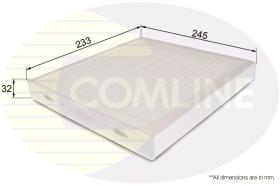 COMLINE EKF289 - FILTRO HABITACULO