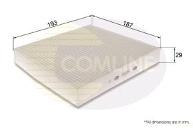 COMLINE EKF382 - FILTRO HABITACULO