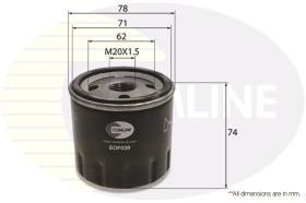 COMLINE EOF039 - FILTRO ACEITE