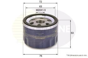 COMLINE EOF176 - FILTRO ACEITE