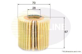 COMLINE EOF245 - FILTRO ACEITE