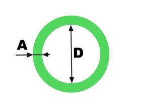 ACR 111050 - JUNTA BRIDA COMPRESOR 20X27X3,5MM(6 UDS)