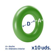 ACR 111085 - JUNTA TORICA 7,65X1,78MM(10 UDS)