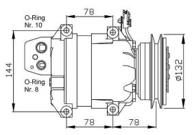 ACR 133060 - HR V5 A/D 1A 132MM 12V H-B