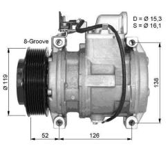 ACR 134426 - NP 10PA20C A/D PV8 124MM 12V C/S