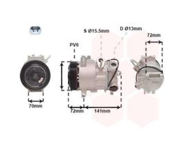 ACR 134649 - NP 6SEU16C A/D PV6 127MM 12V V-B(2D-1T)ELECTV.DODGE-JEEP