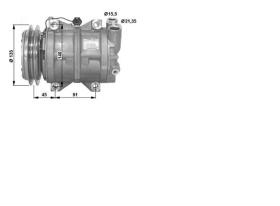 ACR 134712 - ZX DKS17CH A/D 1A 135MM ST5 12V V-B