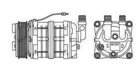 ACR 134763 - ZX TM16HD PV6 123MM 24V V-O'R