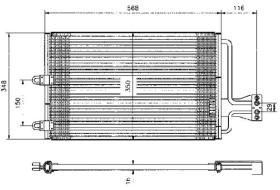 ACR 300008 - CONDENSADOR CITROEN XANTIA