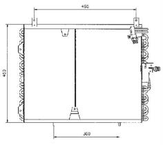 ACR 300030 - CONDENSADOR MB W124