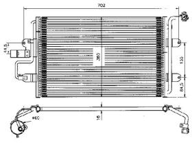 ACR 300046 - CONDENSADOR AUDI A3/TT-SEAT LEON-TOLEDO-SKODA
