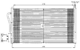 ACR 300050 - CONDENSADOR FORD FOCUS