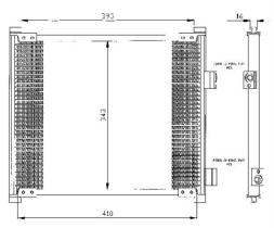 ACR 300055 - CONDENSADOR FORD KA