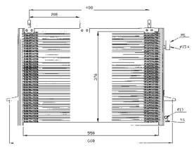 ACR 300058 - CONDENSADOR FORD SCORPIO II