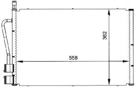 ACR 300066 - CONDENSADOR FORD FIESTA V/FUSION