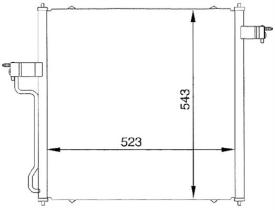 ACR 300069 - CONDENSADOR FORD EXPLORER