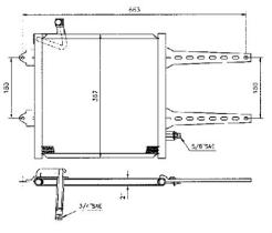 ACR 300079 - CONDENSADOR SEAT AROSA-VW POLO III/LUPO