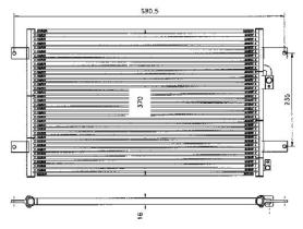 ACR 300083 - CONDENSADOR FORD GALAXY-SEAT ALHAMBRA-VW SHARAN