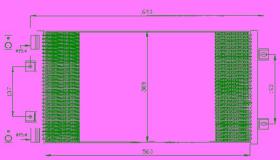 ACR 300090 - CONDENSADOR FIAT PUNTO II 1.2