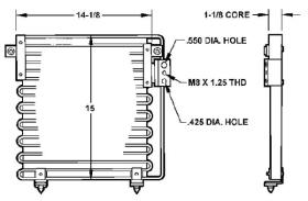 ACR 300102 - CONDENSADOR CHRYSLER VOYAGER