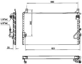 ACR 300106 - CONDENSADOR MB W201