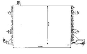 ACR 300113 - CONDENSADOR VW GOLF III/VENTO