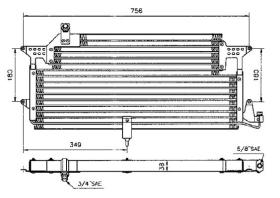 ACR 300126 - CONDENSADOR VW PASSAT III