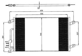 ACR 300153 - CONDENSADOR LANCIA LYBRA