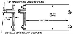 ACR 300154 - CONDENSADOR FORD GALAXY