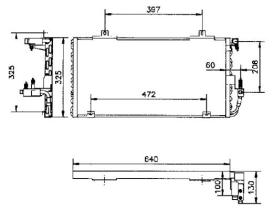 ACR 300161 - CONDENSADOR AUDI 80