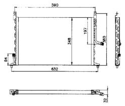 ACR 300162 - CONDENSADOR ROVER 414