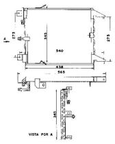 ACR 300163 - CONDENSADOR BMW SERIE 5 E28