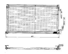 ACR 300173 - CONDENSADOR CITROEN SAXO